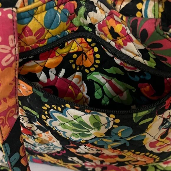 Vera Bradley Disney Midnight with Mickey Small Backpack - Picture 9 of 11